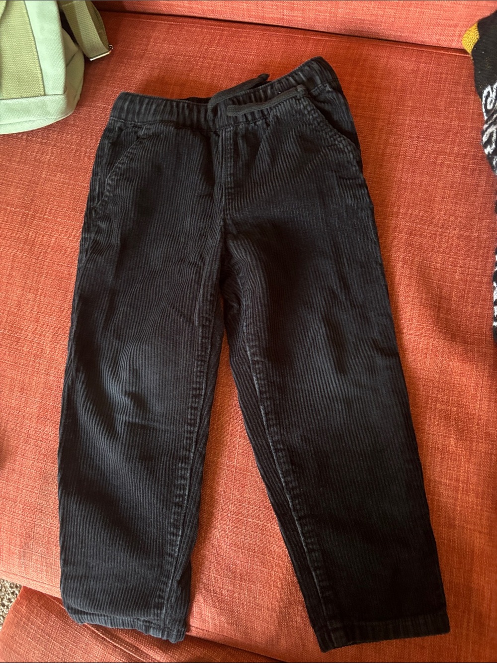 Old Navy Black Corduroy Jogger Pants for Kids